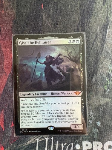 Gisa the hellraiser foil mtg - foil,