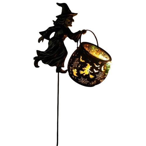 Gothic witch garden light - garden,