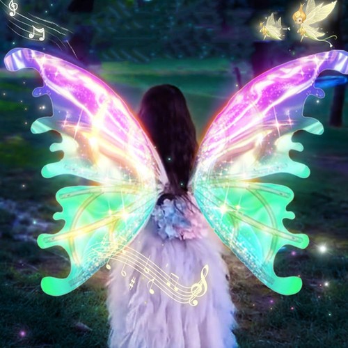 Led butterfly wings electrical - led,