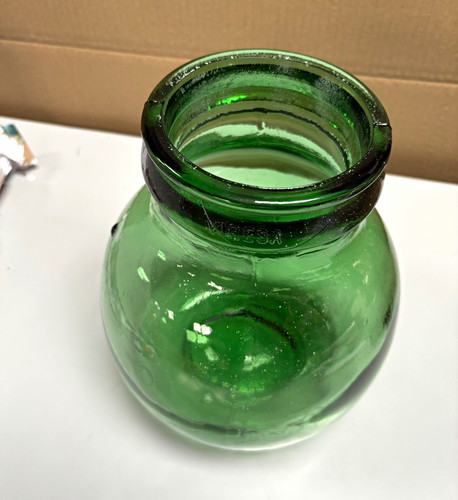 Green vintage viresa glass - viresa,