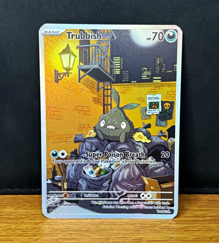 Pokémon card trubbish fan - card,