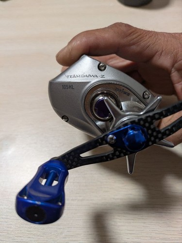 Team daiwa 105hl bait reel - team,