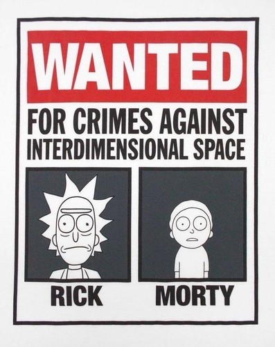 Rick and morty wanted - rick,