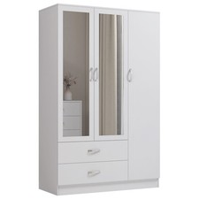 Wooden 3 Door Wardrobe with