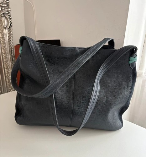 White stuff leather bag