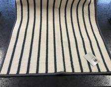 F&F Cream & Grey Stripe Non