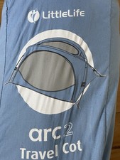 LittleLife Arc 2 Travel Cot Lightweight and Portable