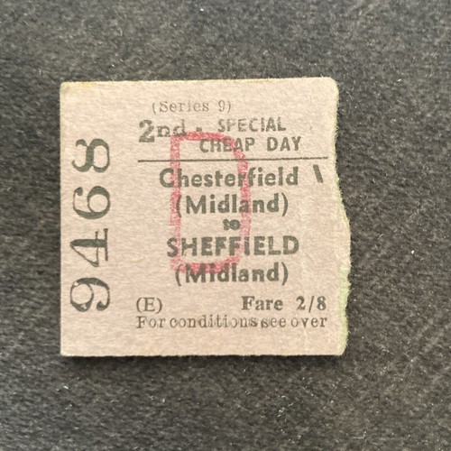 Half railway ticket - half.,