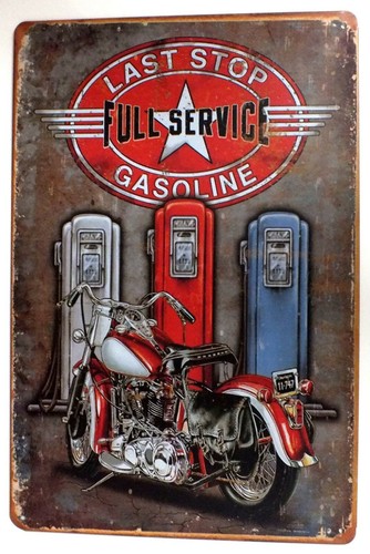 Last stop gasoline full - stop,