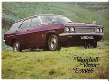 Vauxhall Victor Estate FD 1969-1971 UK Market Brochure 1600 2000 3300 Super SL