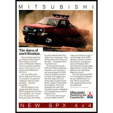 1987 Mitsubishi SPX 4x4 Pickup