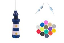 Nautical Navy & White Wooden