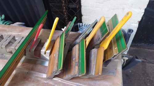 Squeegee rack for - squeegee, m&r