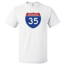 I35 Shirt Interstate 35 T
