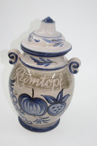 Vintage rumtopf ceramic - vintage,