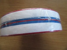 Queens Silver Jubilee, 1977.  Medal Ribbon. Full size. 25m Roll.  New.