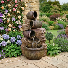 Garden Water Fountain Tiered