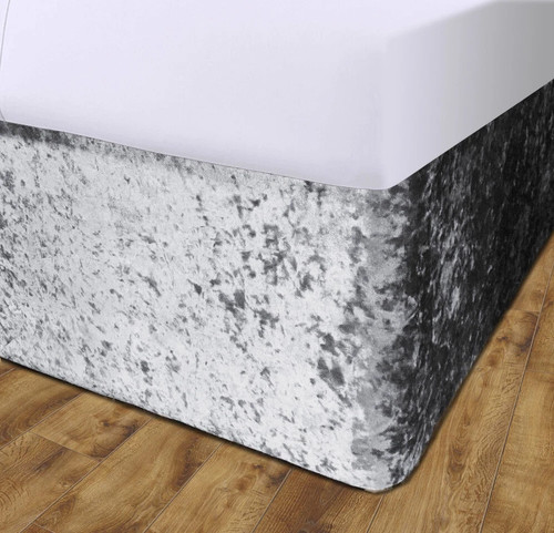 Crushed velevt divan bed base - velevt,