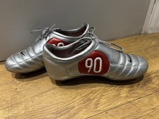 Nike t90 (Total Ninety) III 3 Silver/Red Vintage 2005 Football Boots UK Size 5