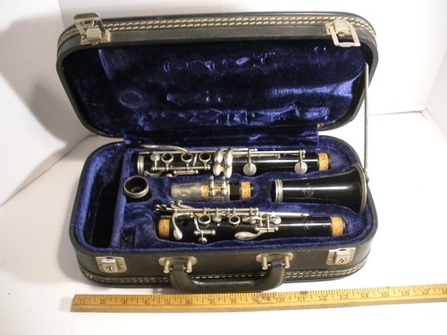 Vintage evette clarinet case - vintage,