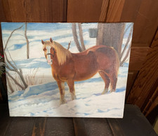 OOAK  OIL ON CANVAS WINTER