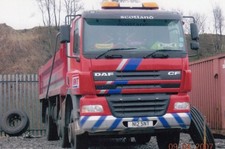 COL PHOTO: STUART NICOL TRANSPORT DAF CF 8 WHEEL TIPPER - N12 SNT