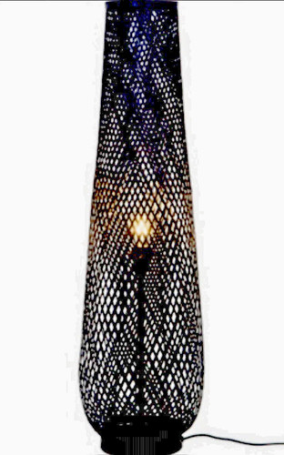 Tall basket wave glow - basket,