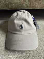 Ralph Lauren Cap - Grey - Brand New With Tags