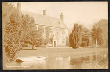 Postcard Tolpuddle nr Dorchester Dorset village Manor House early RP