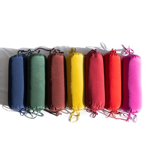 Silk buckwheat neck pillow - silk,
