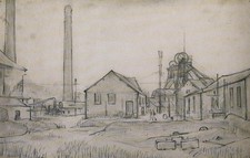 L S Lowry Wet Earth Colliery
