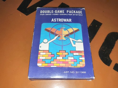 Atari 2600 astrowar black - 2600, +