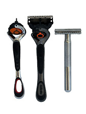 Gillette Shavers 3x Bundle Job Lot - Spares - King C Double Edge Safety Razor