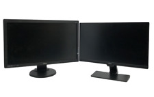 Job lot 2x BenQ 24" Office Grade Monitor Full HD 1080p LED 60Hz 16:9 HDMI, VGA