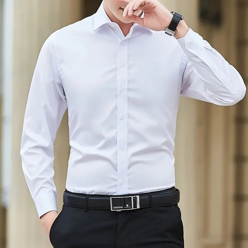 Men shirts casual slim - shirts,
