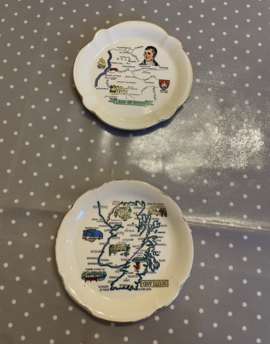 Ceramic souvenir plates - ceramic,
