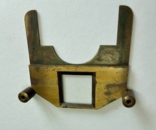 Antique Joseph Zentmeyer Brass Gliding’ Microscope Stage- Incomplete Parts