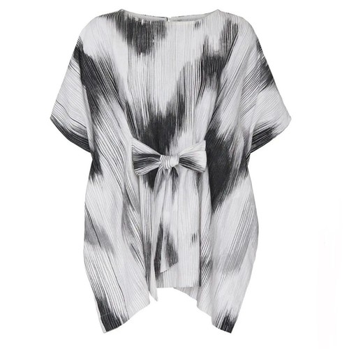 Natori painted ikat caftan - ikat,