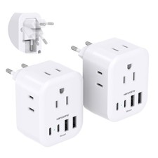 European travel plug adapter - travel, 4