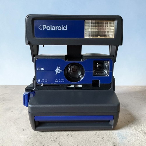 Polaroid 636 instant camera - polaroid,