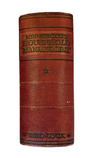 Mrs. Beeton's Household Management Book Thick with Nearly 350 Illustrations Used