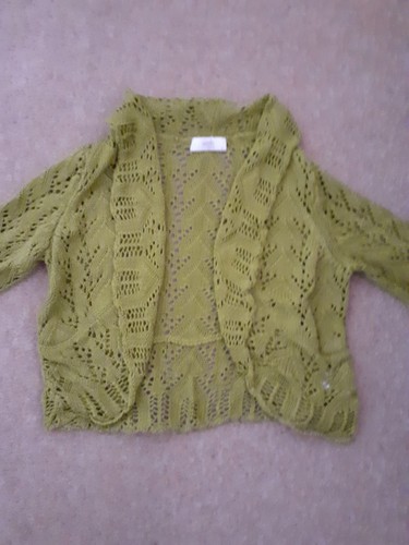 Crocheted cardigan wallis - cardigan,
