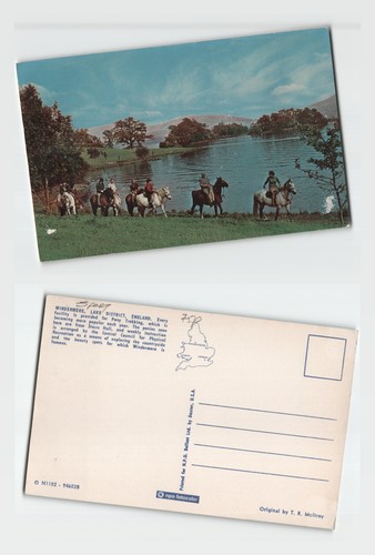 Postcard windermere lake - postcard,