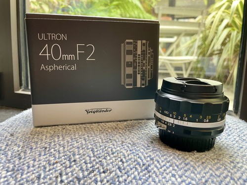 Voigtlander 40mm ii s - sl, ii-s