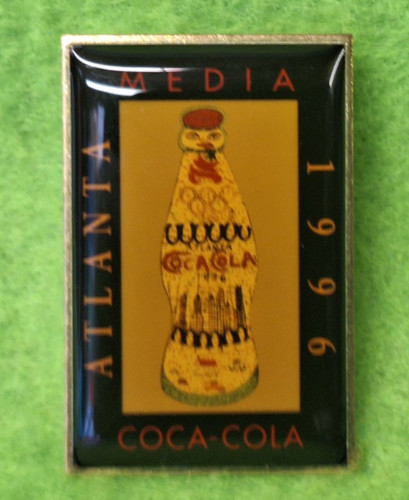1996 atlanta pin - pin, cola