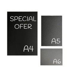 Table Top Menu Blackboard