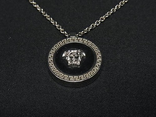 Versace medusa necklace - versace,