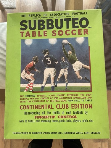 Subbuteo football continental - football,