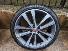 JAGUAR XE X760 SINGLE 19" VENOM ALLOY WHEEL WITH TYRE GX7M-1007-GA