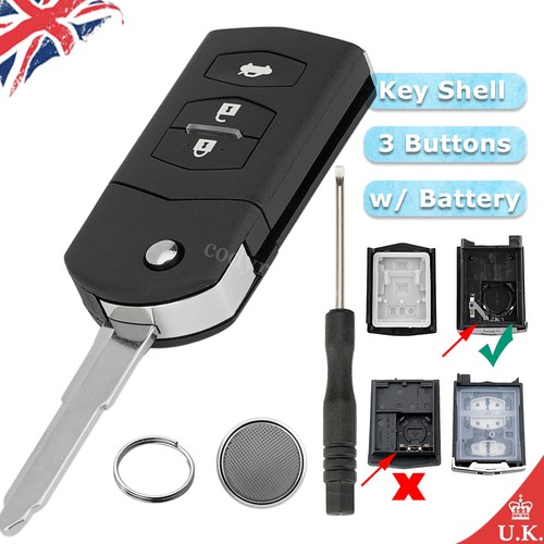 Button flip remote key - remote, fob
